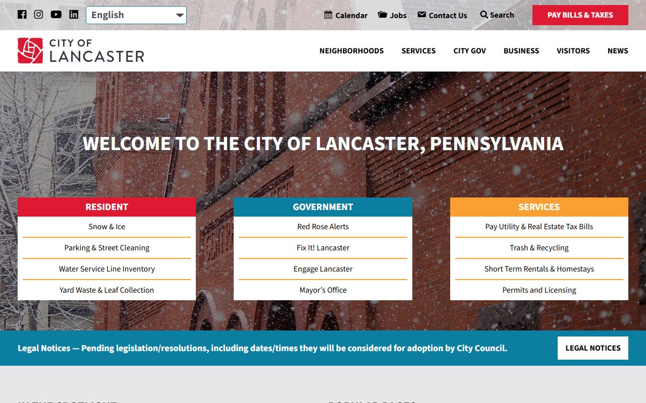 Lancaster bench warrants City of Lancaster official resource