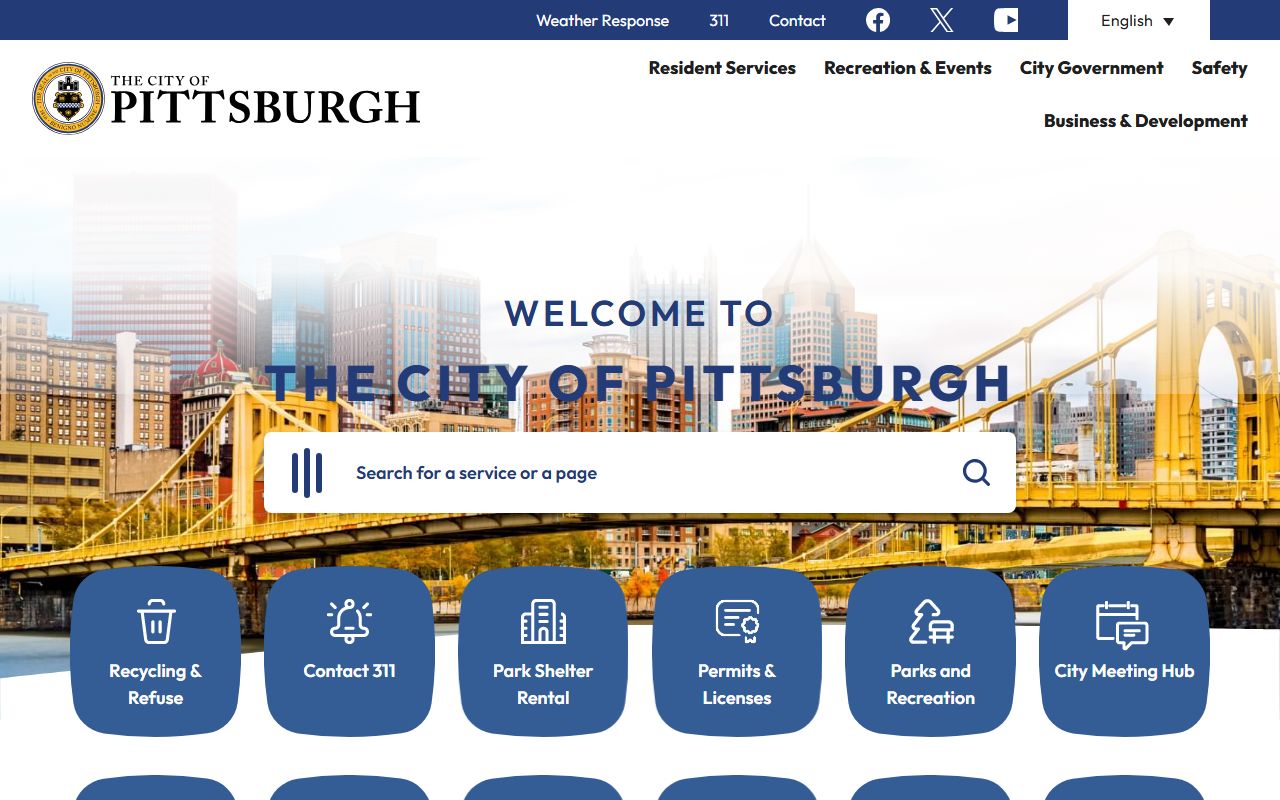Pittsburgh bench warrants city official website