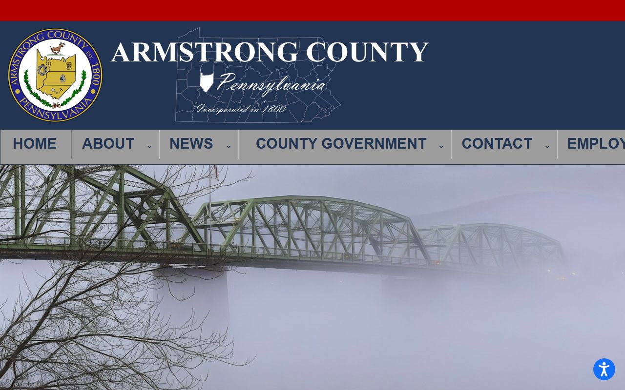 Armstrong County bench warrants government website portal
