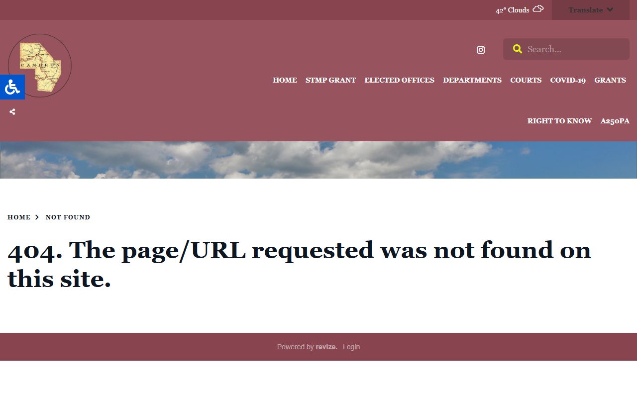 Cameron County Clerk of Courts bench warrant records