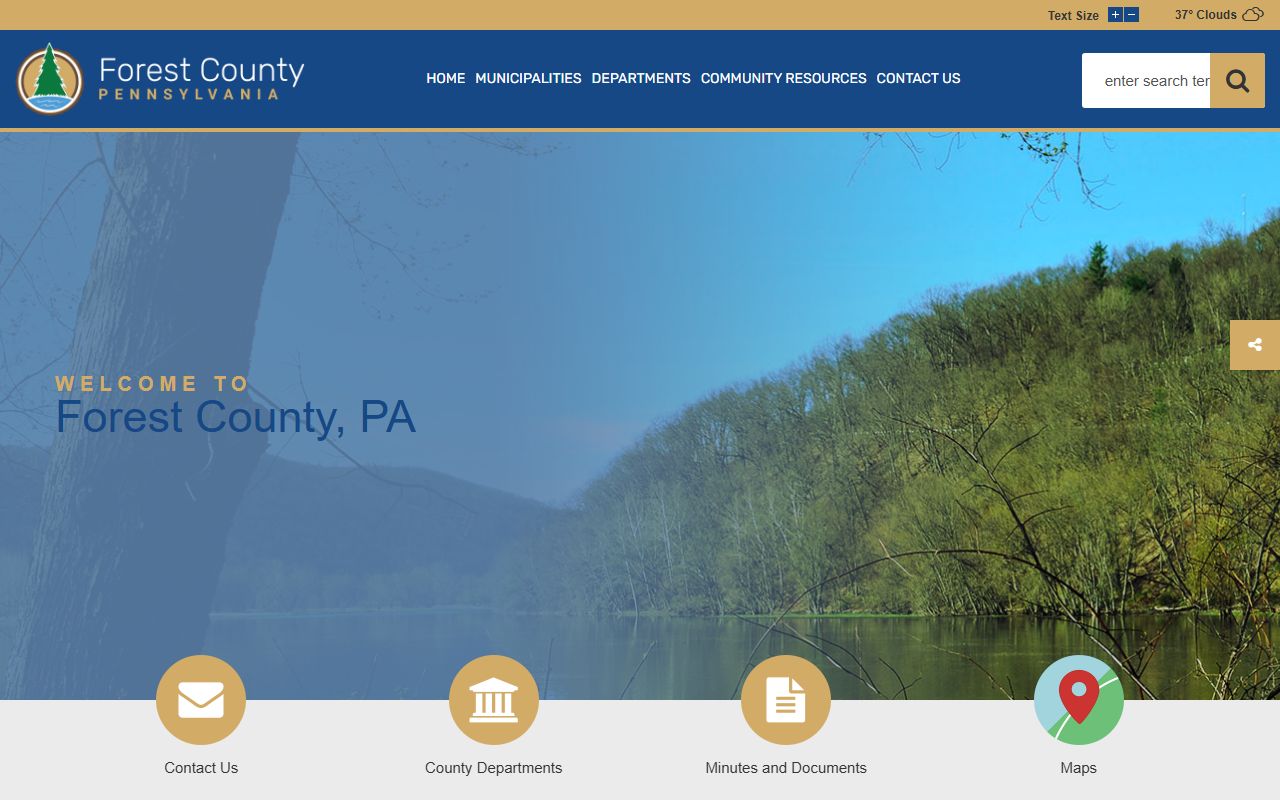 Forest County bench warrants government portal