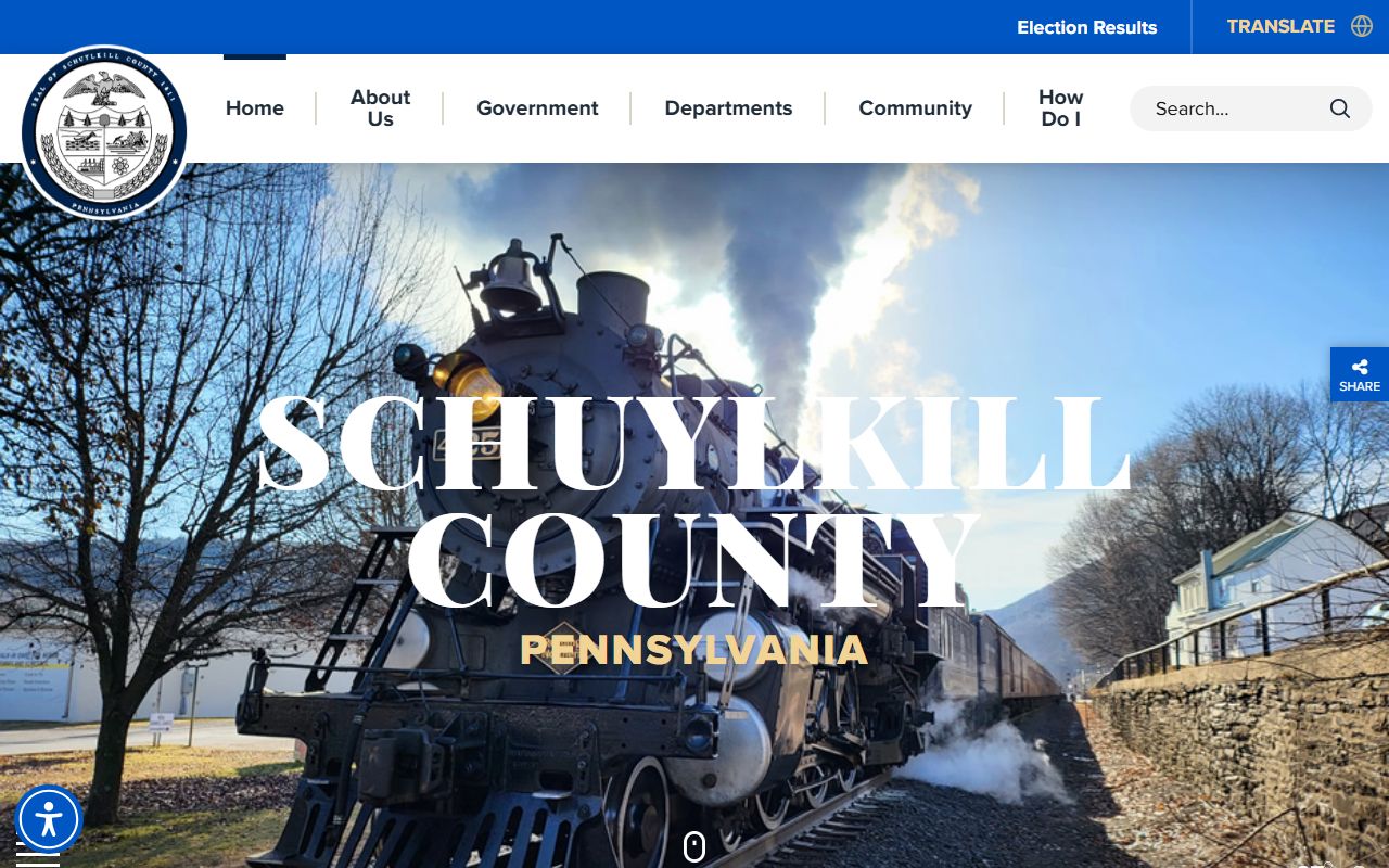 Schuylkill County bench warrants government website and court access