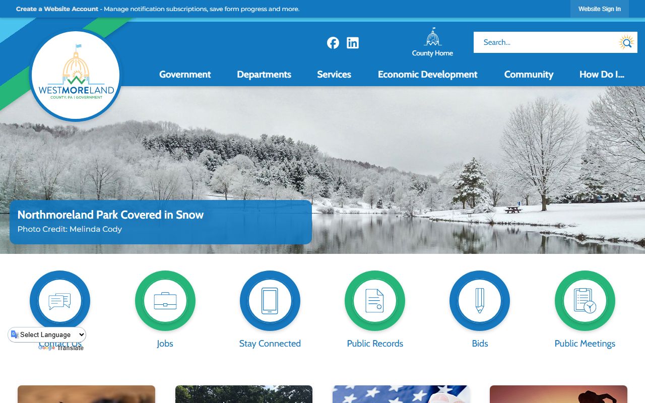 Westmoreland County Clerk of Courts bench warrants records and case filings