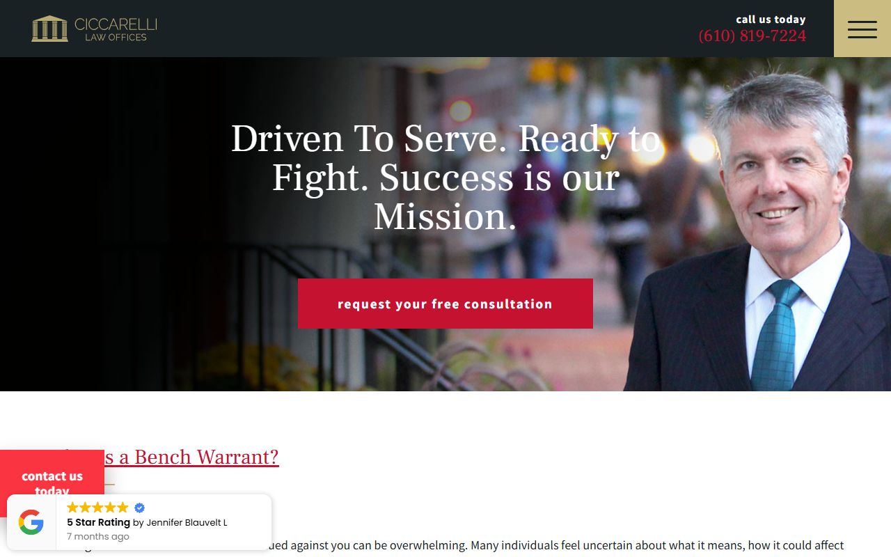 Pennsylvania bench warrants legal analysis resource